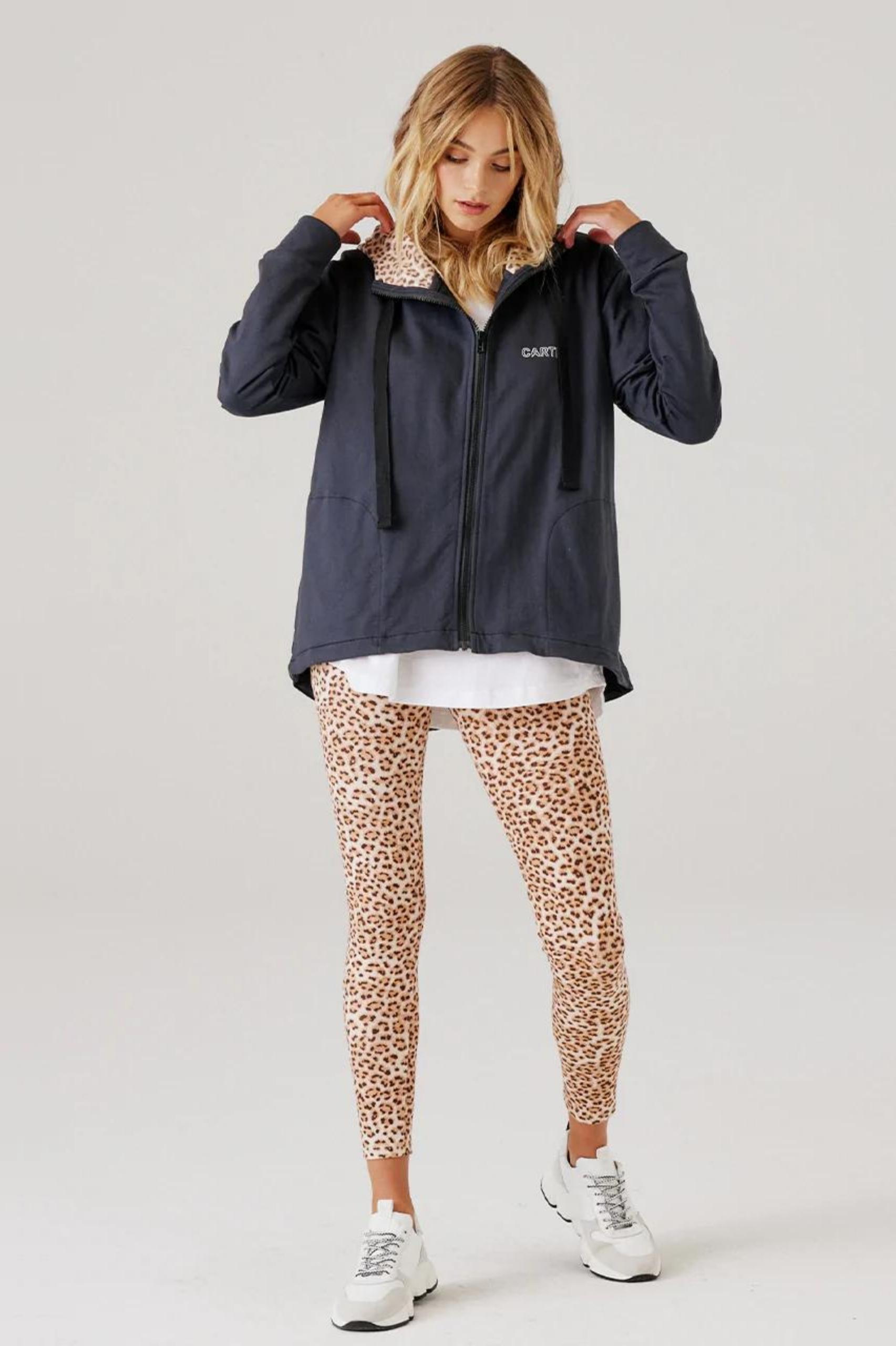 Cartel & Willow Pixie Legging - Mocha Leopard