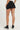 Abrand Womens A 99 Low Skirt in Washed Black