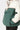 Huffer Womens U OF H Puffer Pullover in Evergreen/Chalk