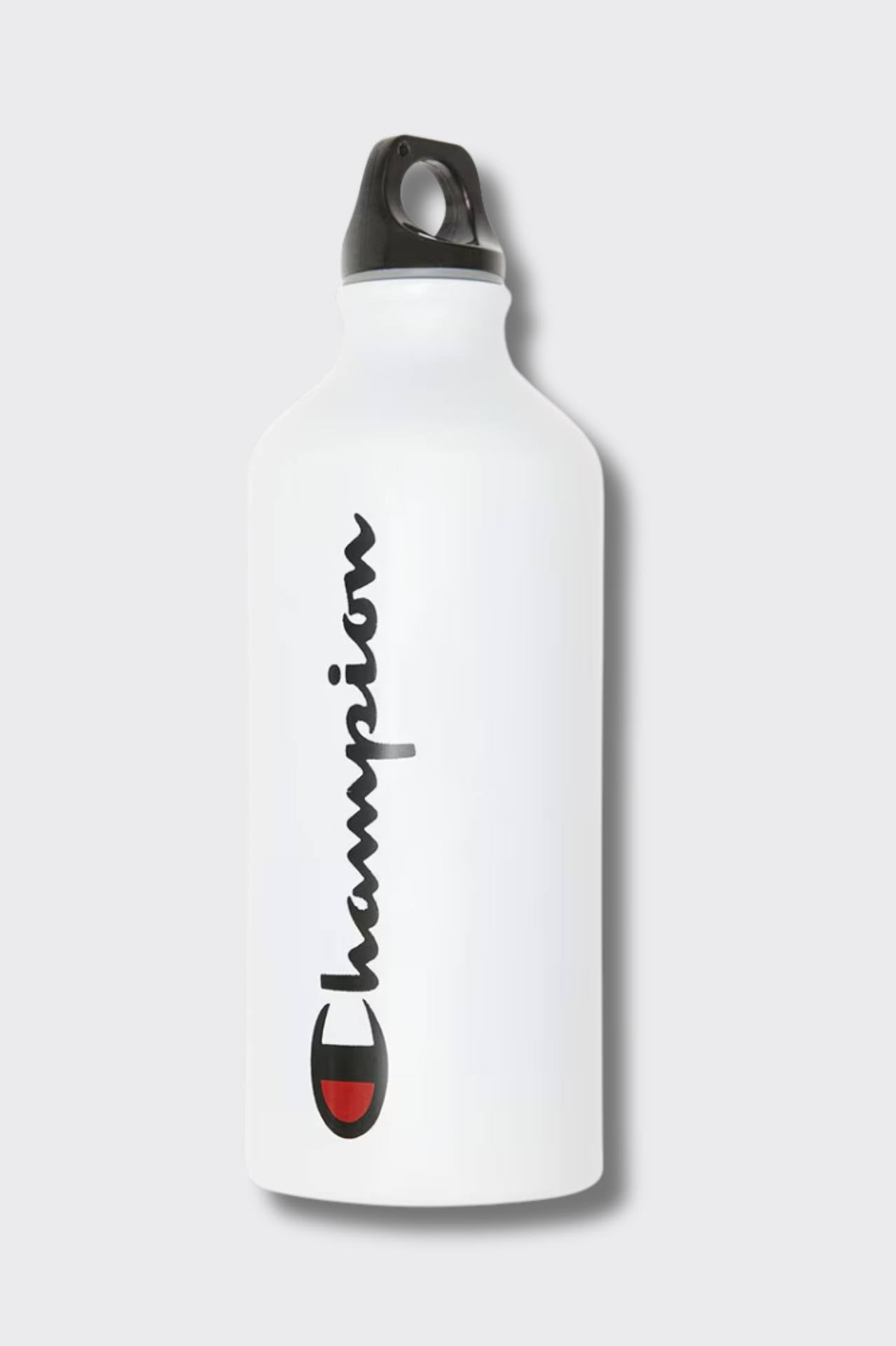 Champion Metal Water Bottle 600ml in White