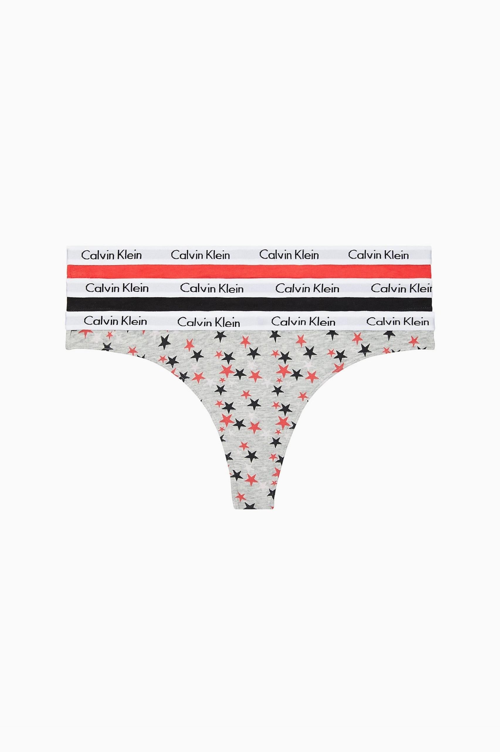 Calvin Klein Signature Carouse 3 Pack Thong