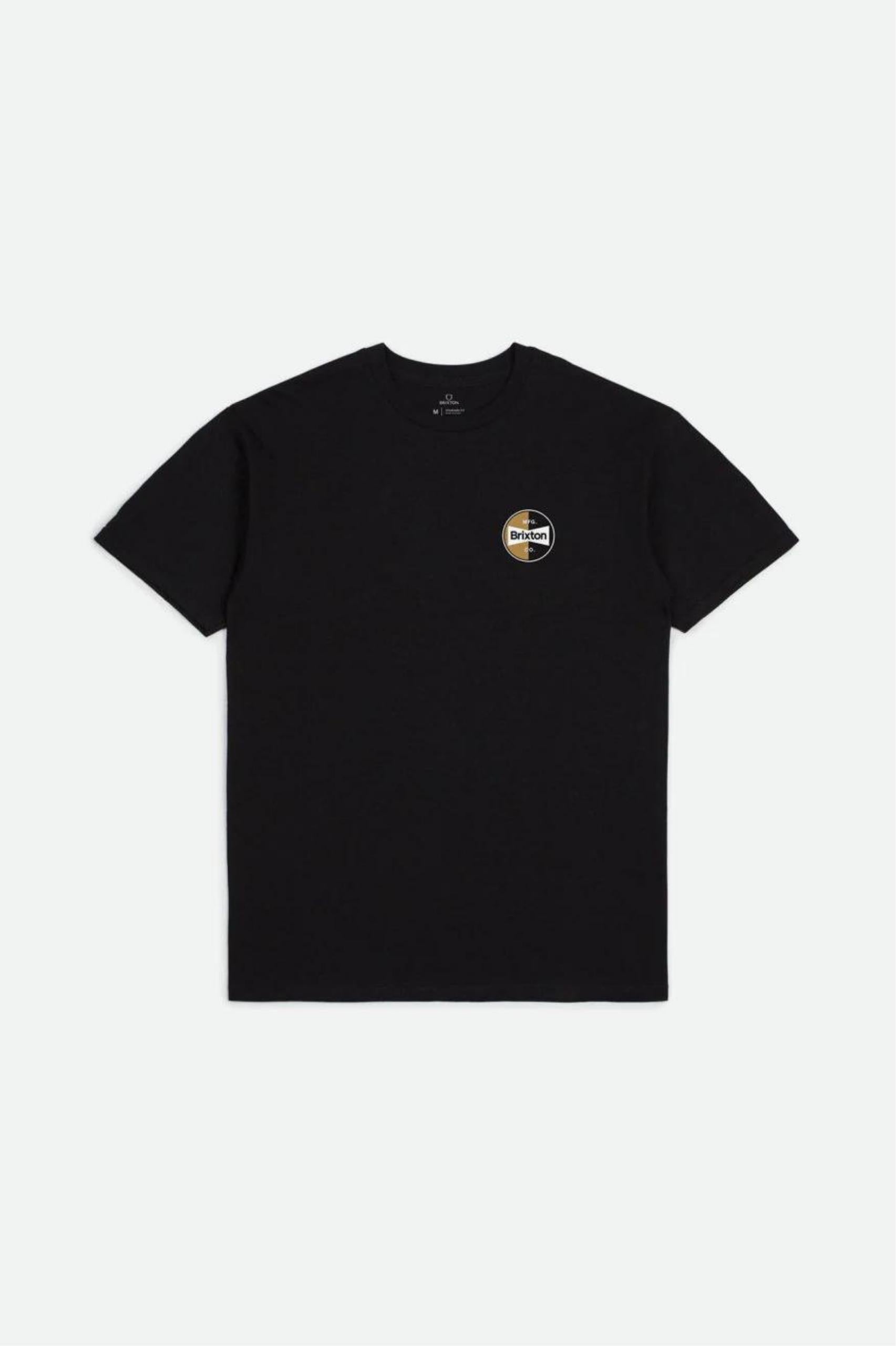 Brixton Patron S/S Tailored Tshirt Black