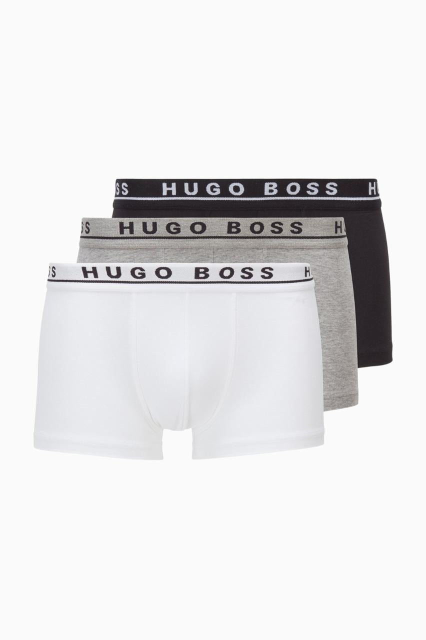 Hugo Boss Stretch Cotton Trunks 3pk