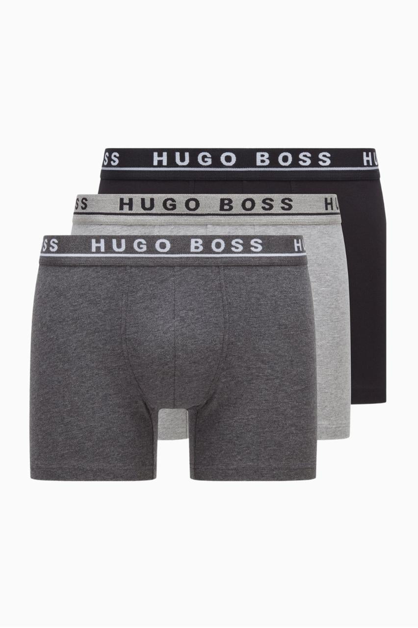Hugo Boss Stretch Cotton Boxer Briefs 3pk