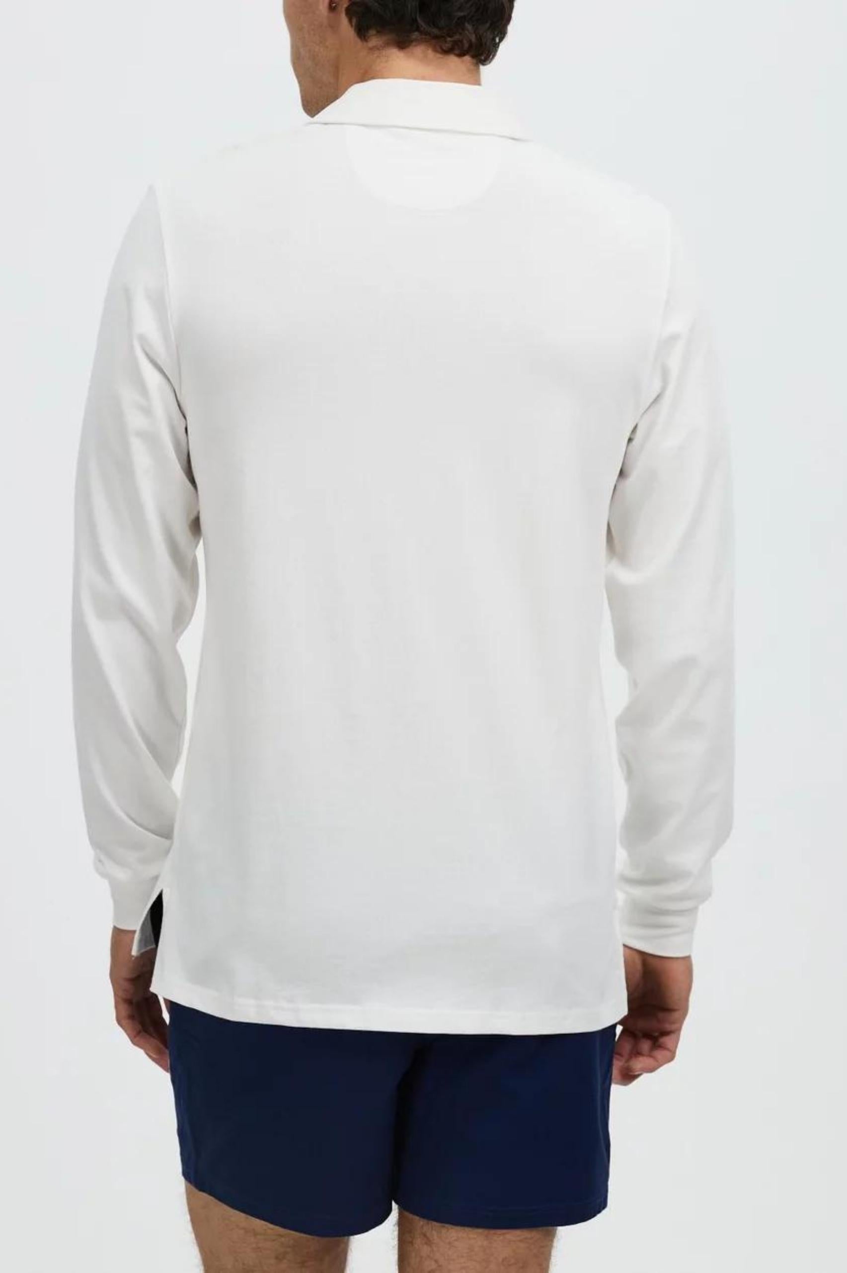 NCAA Berkeley Sailing Club Rugby Shirt - Vintage White