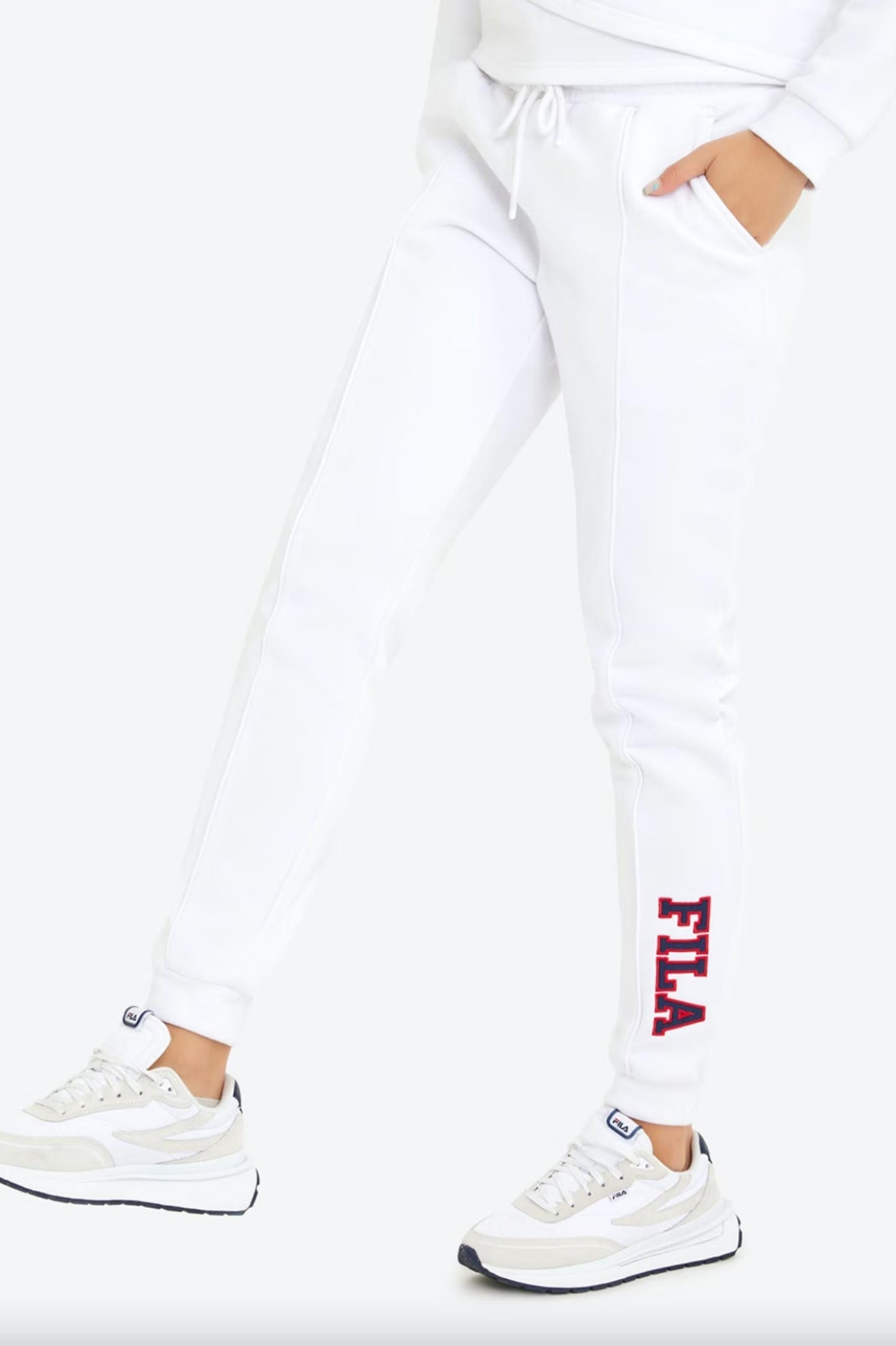 Fila Serena Trackpant - White