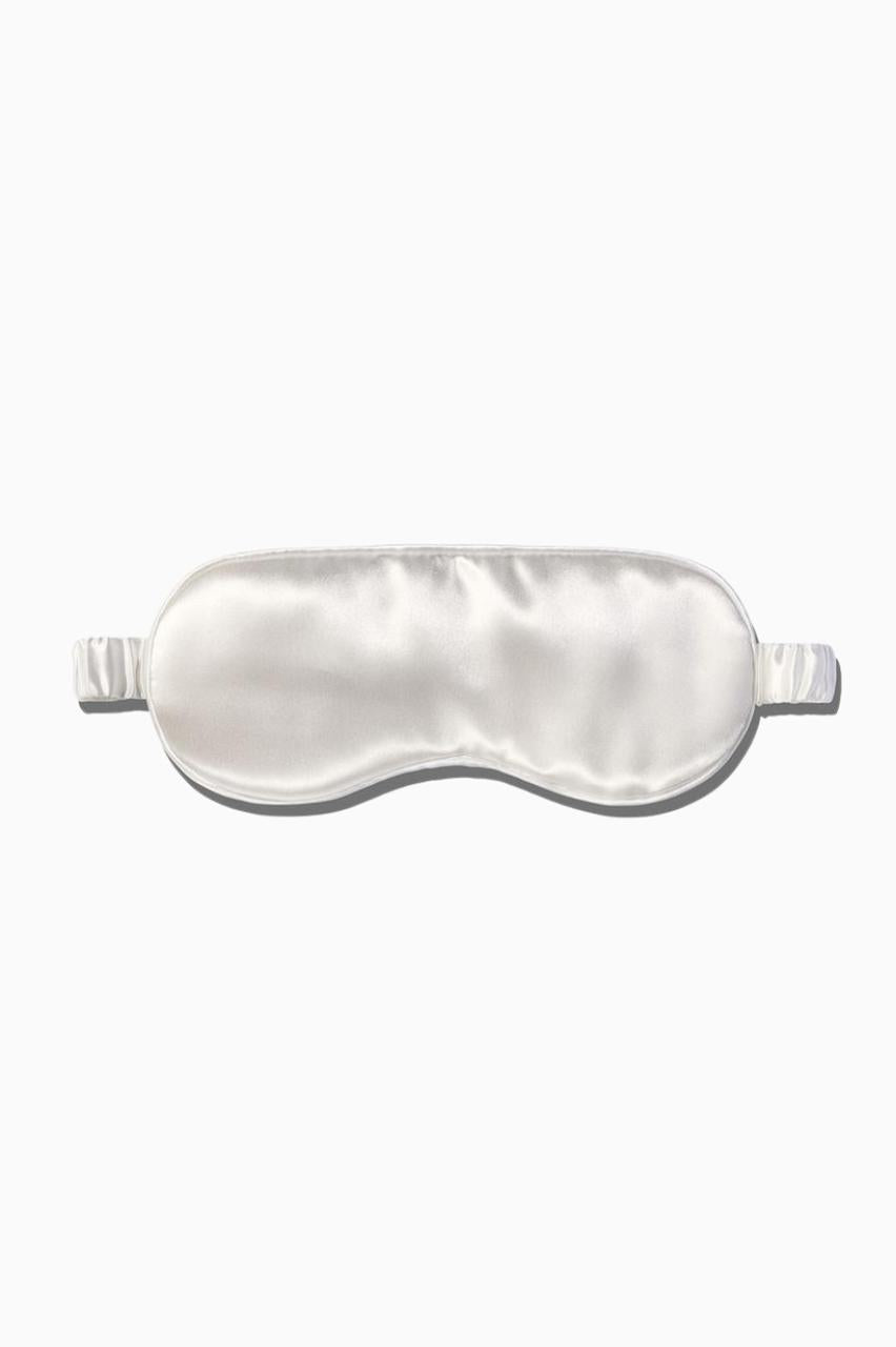 100% Silk Sleep Mask - Ivory