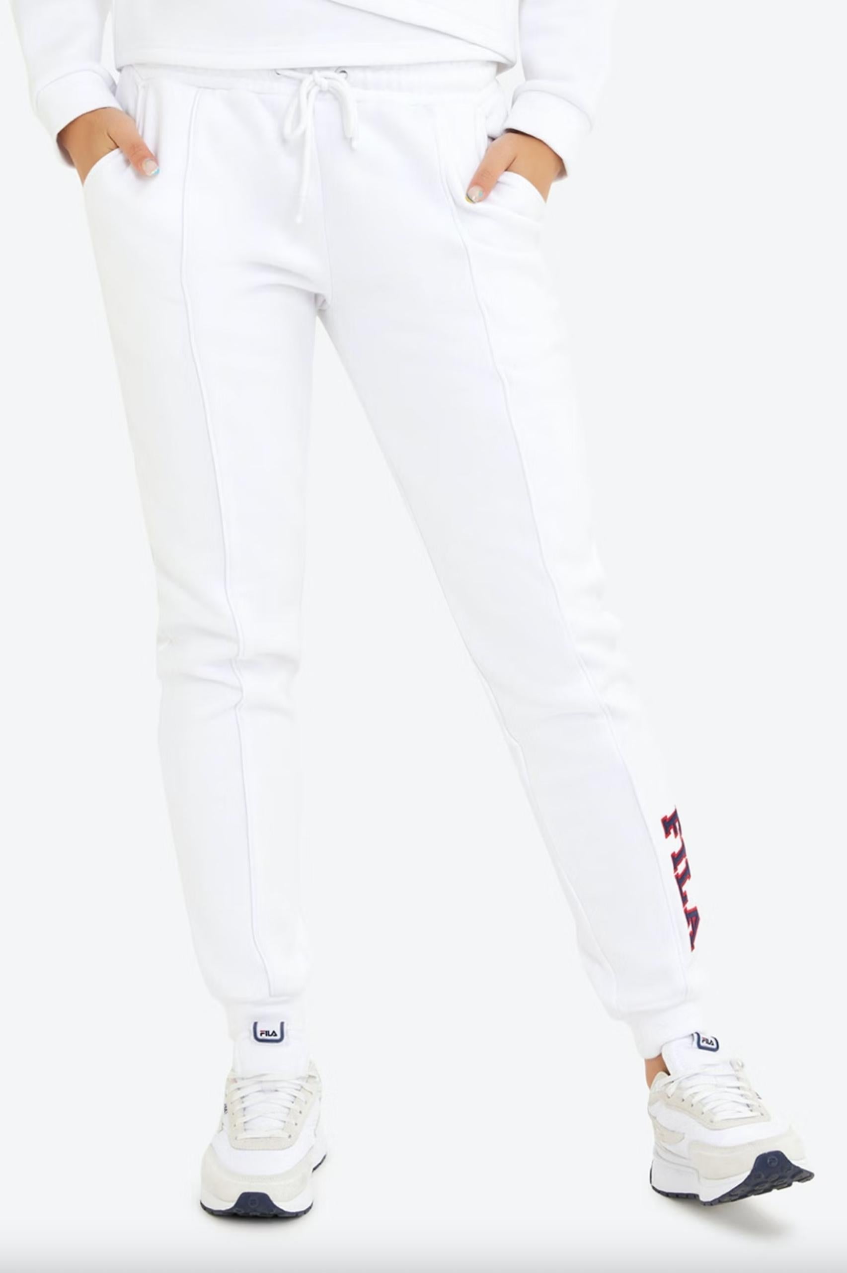 Fila Serena Trackpant - White
