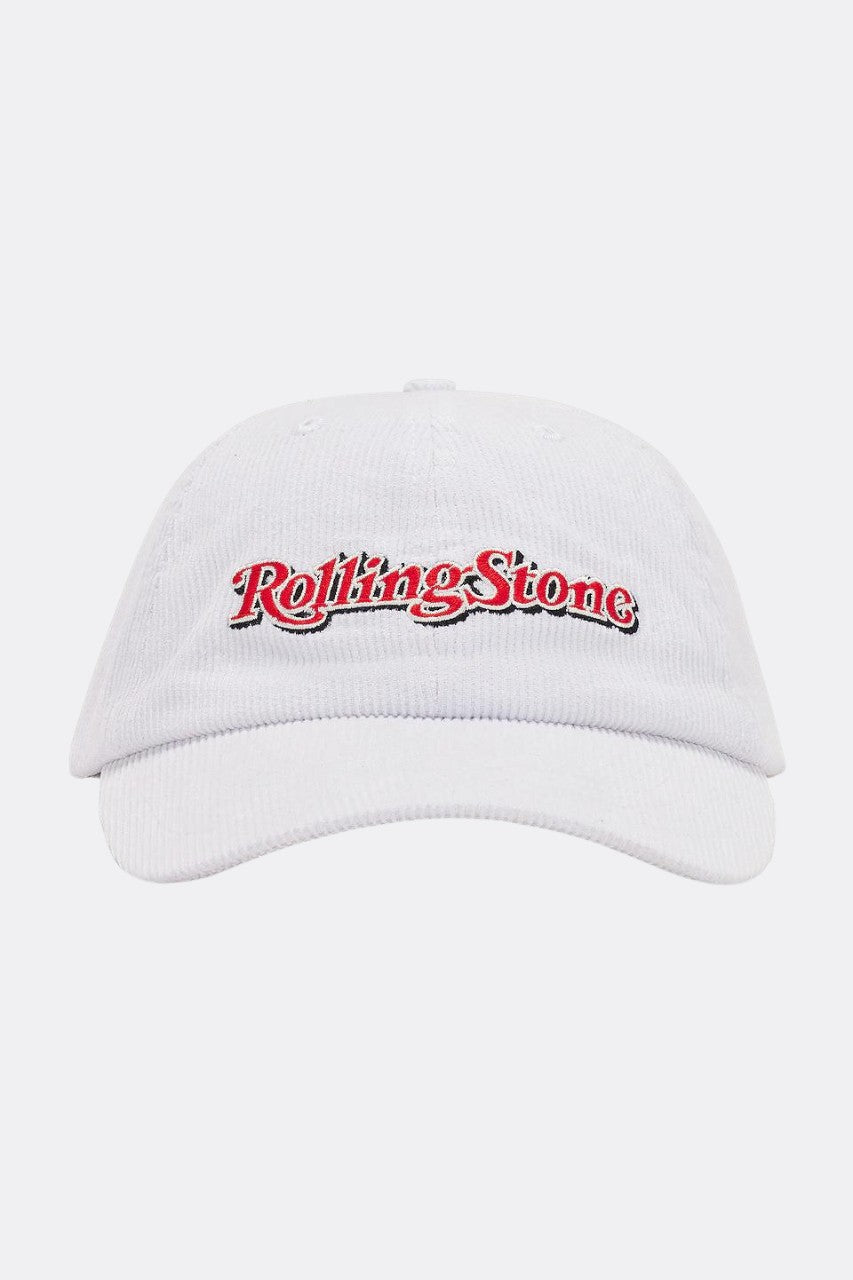 Rollas x Rolling Stone White Cord Cap