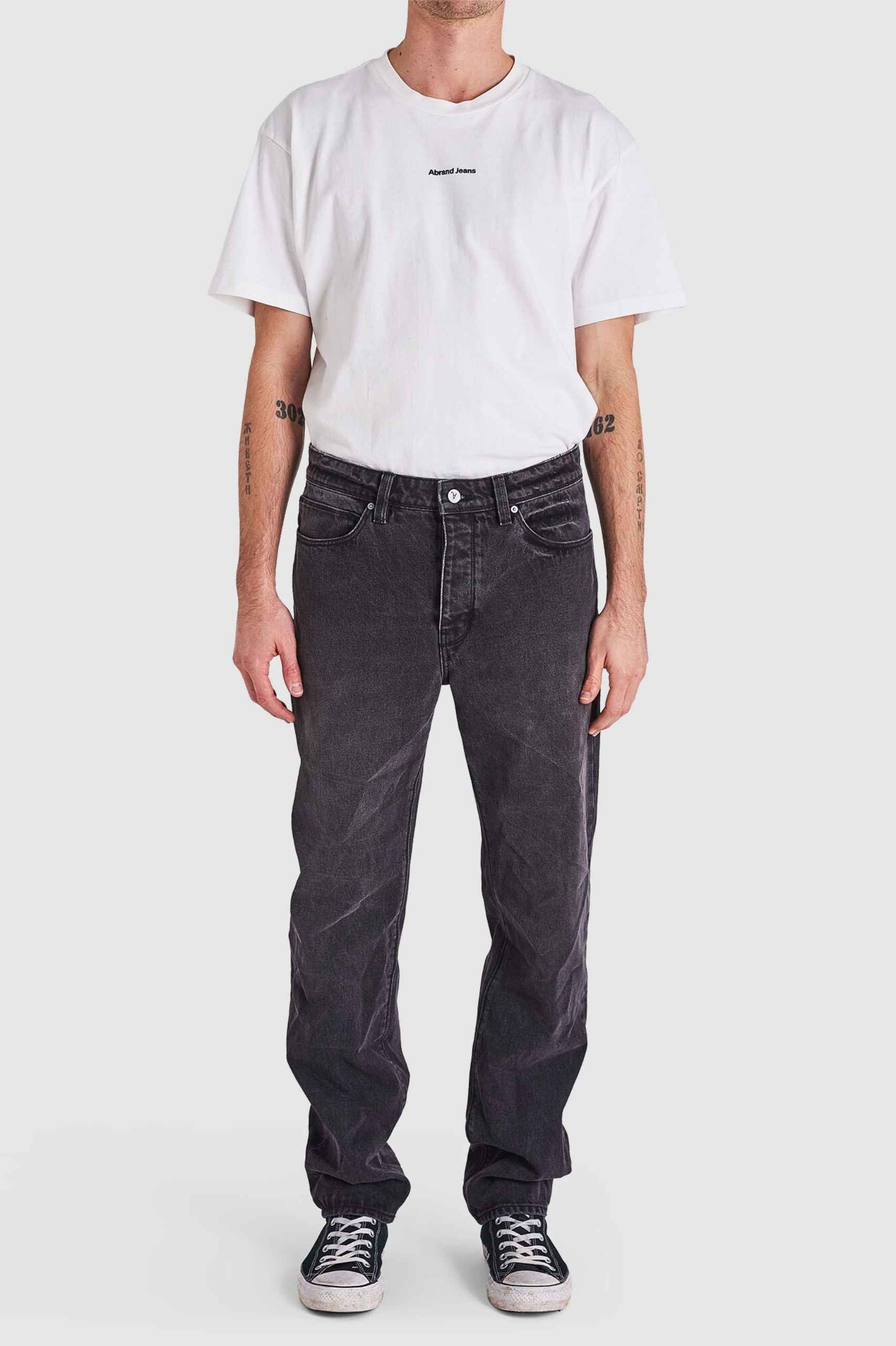 Abrand A 90s Relaxed Jeans Fade To Black