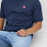 Abrand A Dice Man Tee in Navy