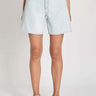 Abrand Womens A Carrie Short Lilly in Bleached Vintage Blue