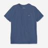 Brixton Mens Alpha Block S/S Tailored Tee in Pacific Blue