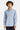 Brixton Mens Charter Oxford LS Shirt in Light Blue Chambray