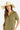 Brixton Womens Jo Straw Frayed Fedora in Honey