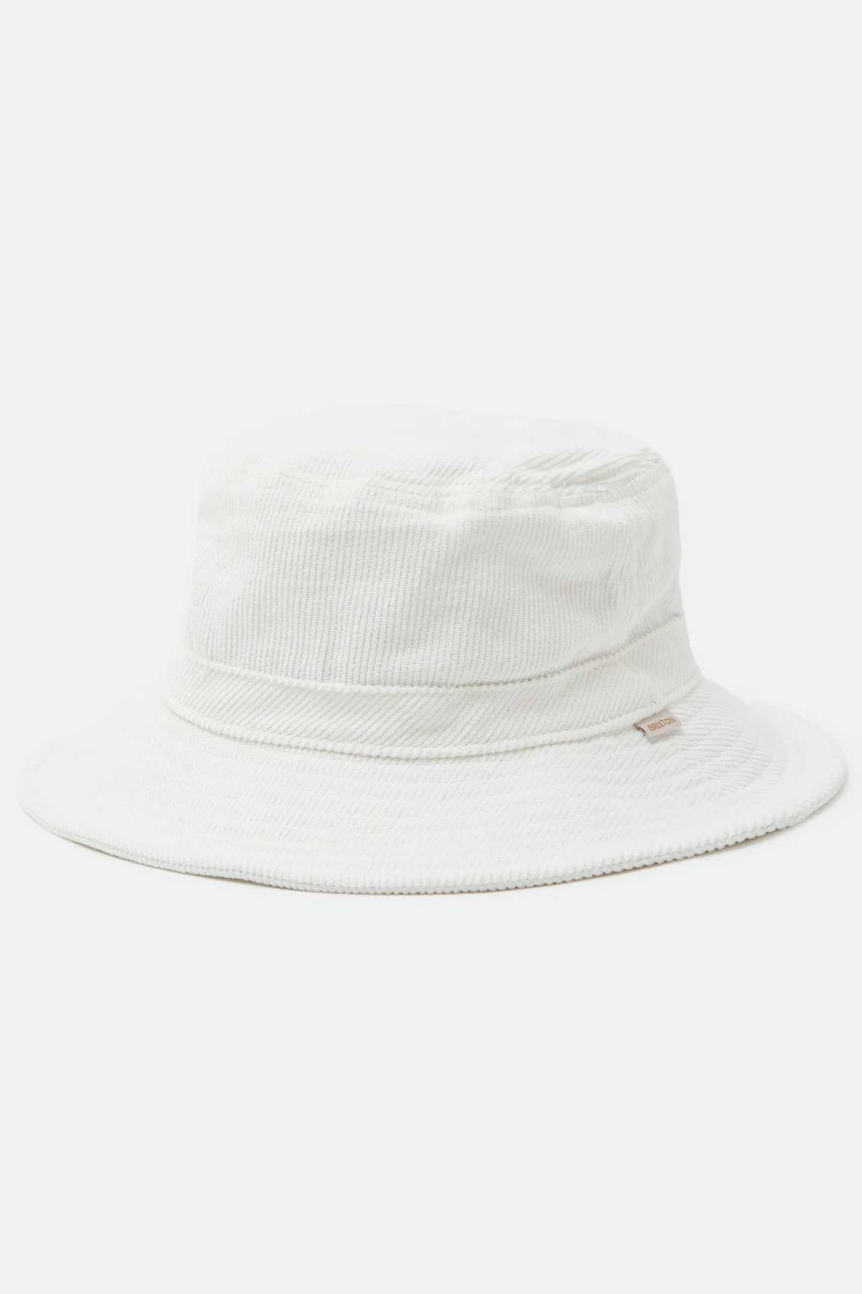 Brixton Womens Petra Packable Bucket Hat in Off White