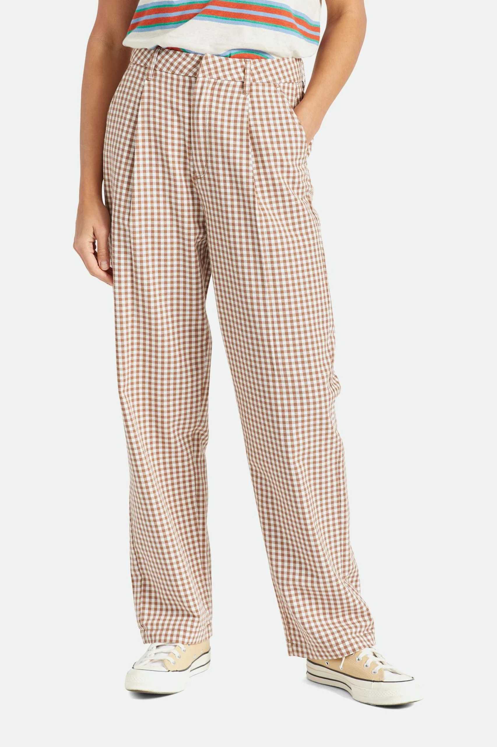 Brixton Womens Victory Trouser Pant in Hide