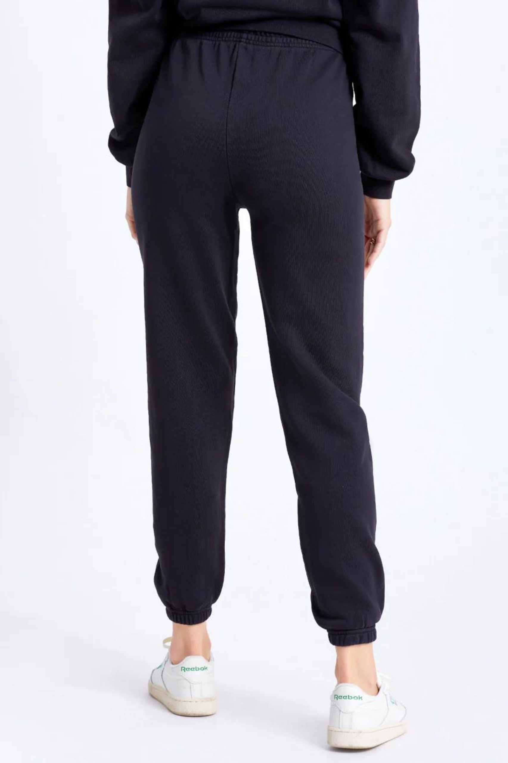 Brixton Womens Vintage French Terry Dye Sweatpant in Black