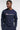 Champion Unisex Script Crew in Navy