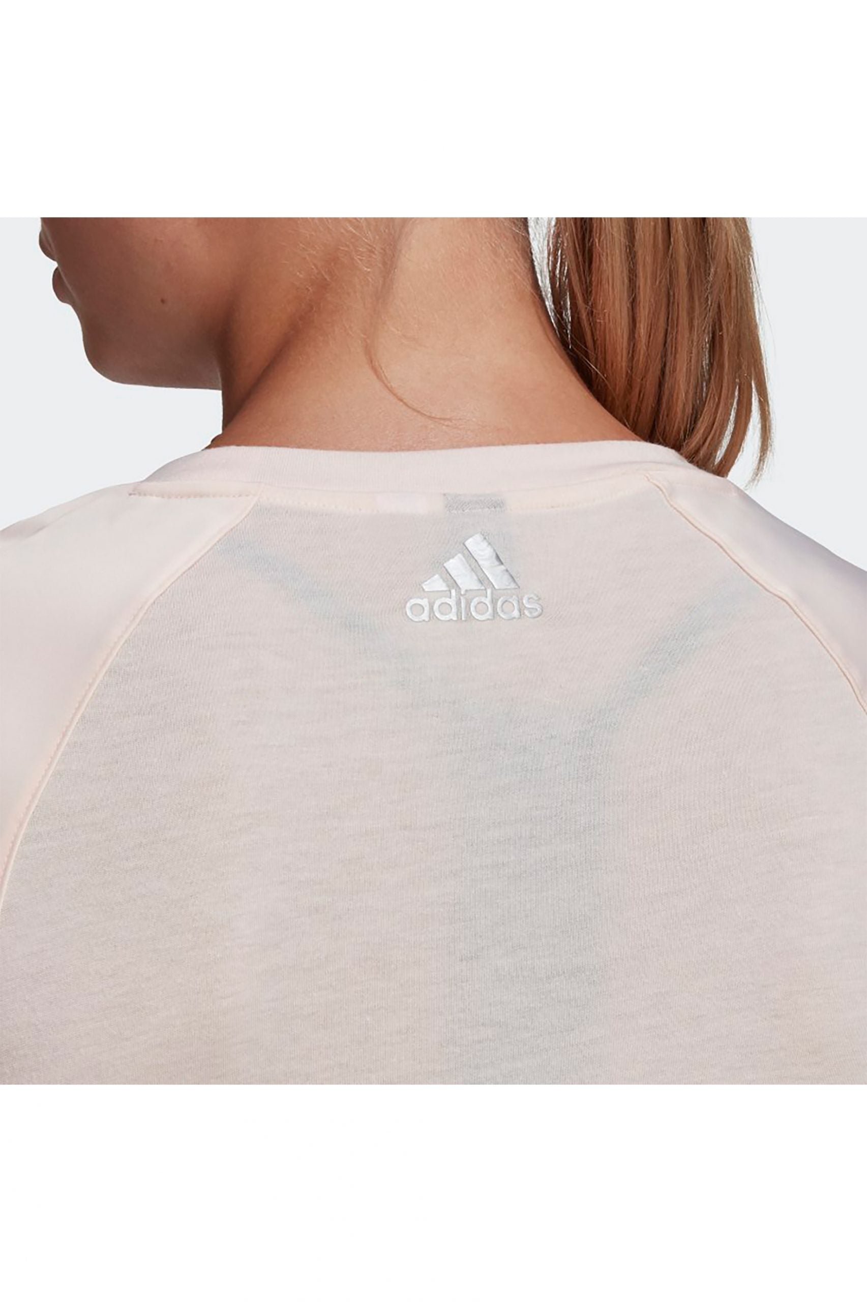 Adidas Glam On Aeroready Tee - Pink Tint