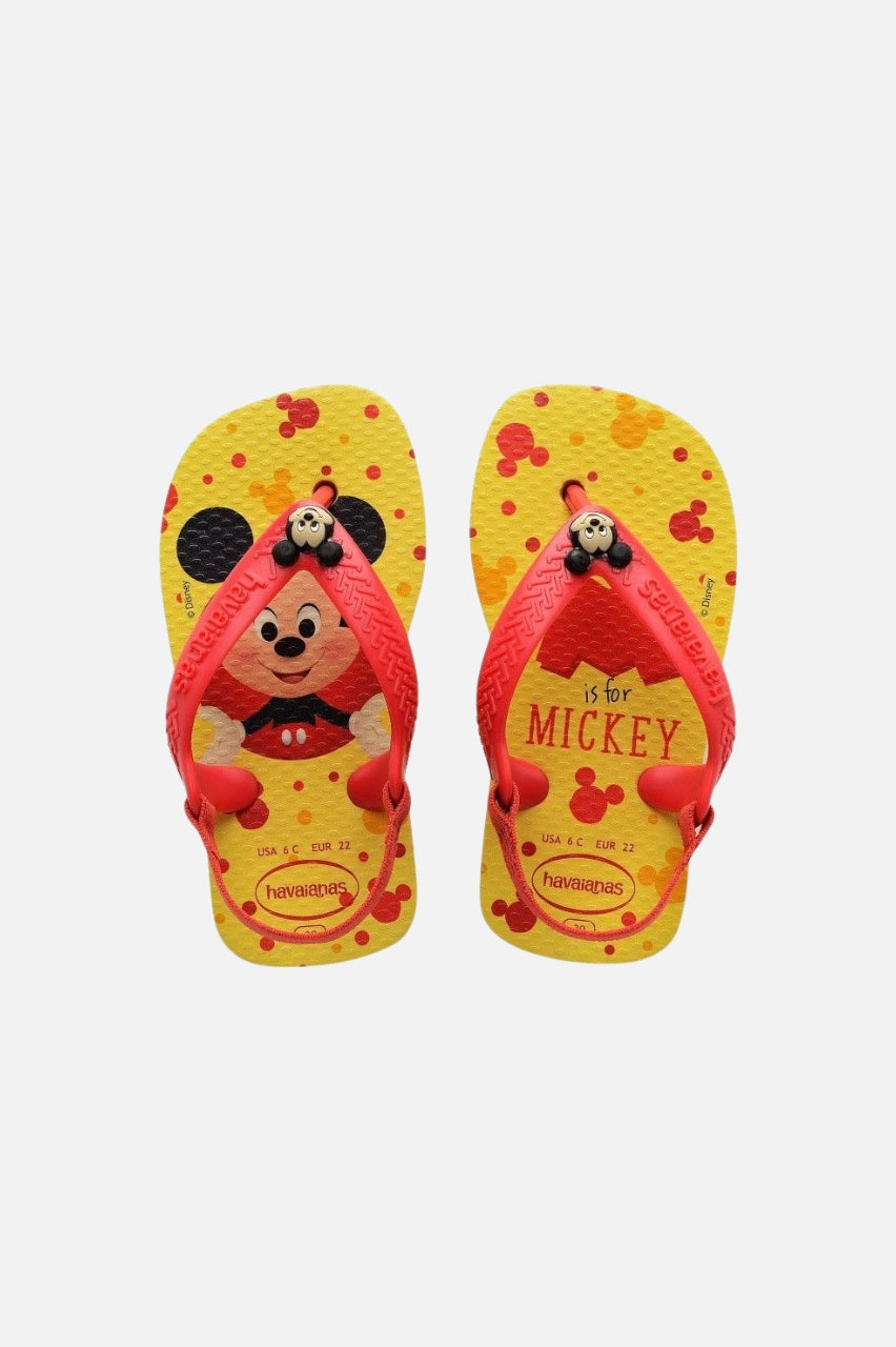 Havaianas Mickey Baby Disney Classics Flip Flops