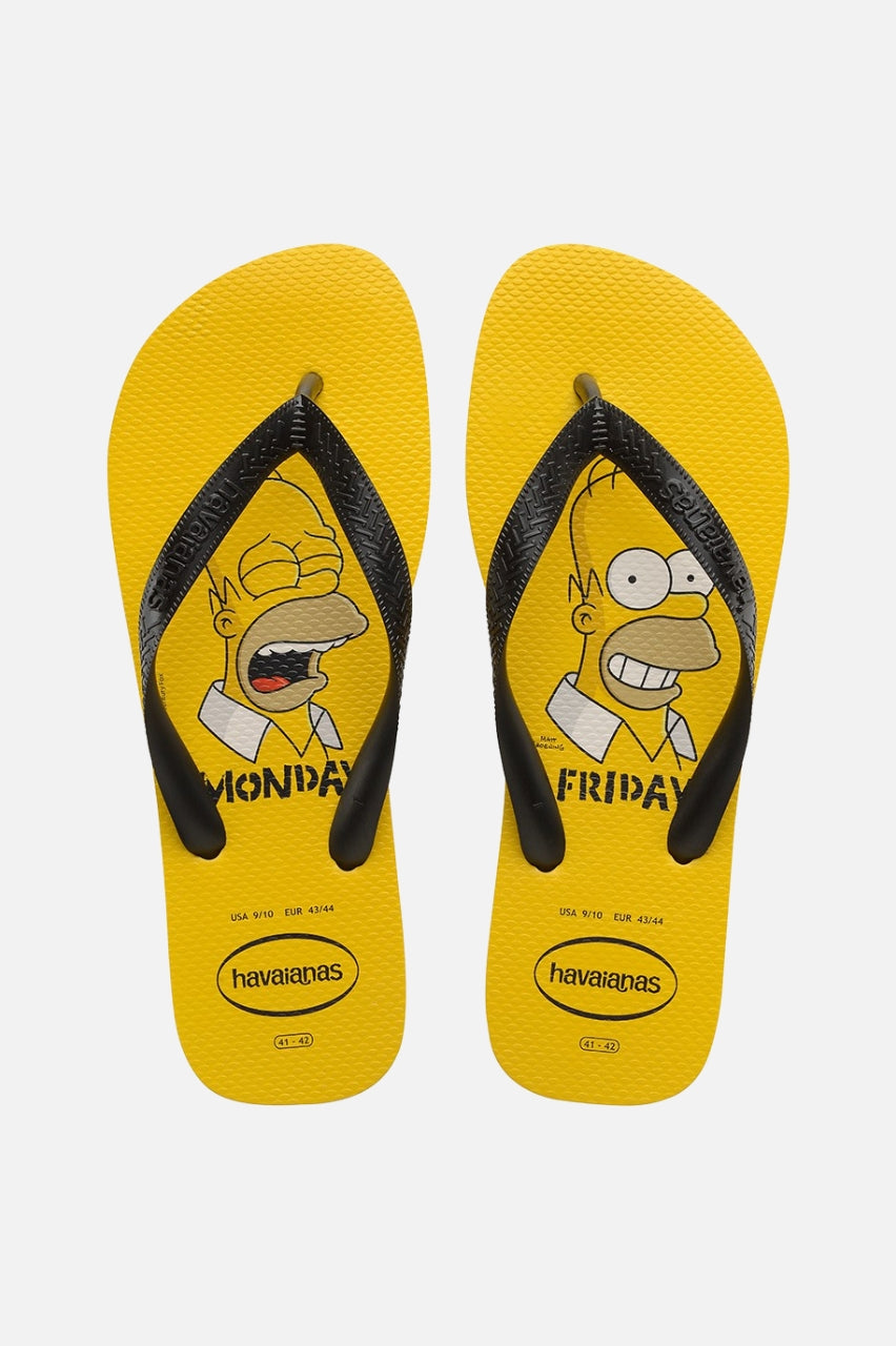 Havaianas Unisex Top The Simpsons Flip Flops