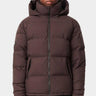 Huffer Mens Block Down Jacket in Cocoa