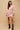 Huffer Mimi LS Shift Mini Dress in Pink/Scarlet