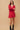 Huffer Mimi LS Shift Mini Dress in Scarlet