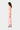 Huffer Mimi Shift Midi Dress in Pink/Scarlet
