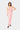 Huffer Mimi Shift Midi Dress in Pink/Scarlet