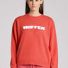 Huffer Slouch Crew/Cardinal - Red