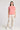 Huffer Womens Stella Tee/Ensemble in Pink Clay