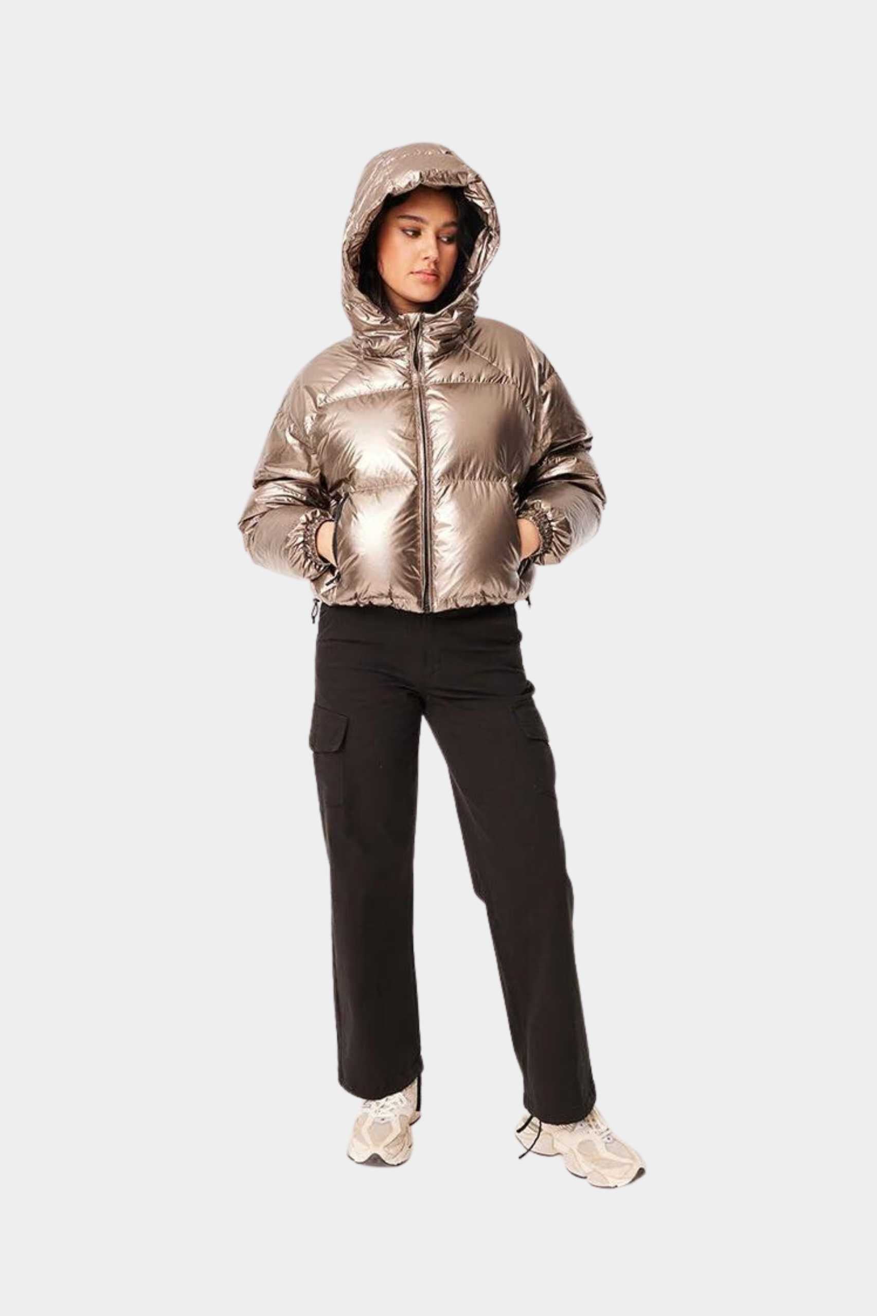 Huffer Womens Superloft Down Jacket in Copper – SoStellar