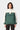 Huffer Womens U OF H Puffer Pullover in Evergreen/Chalk