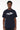 Huffer Mens Sup Tee/Cream in Navy