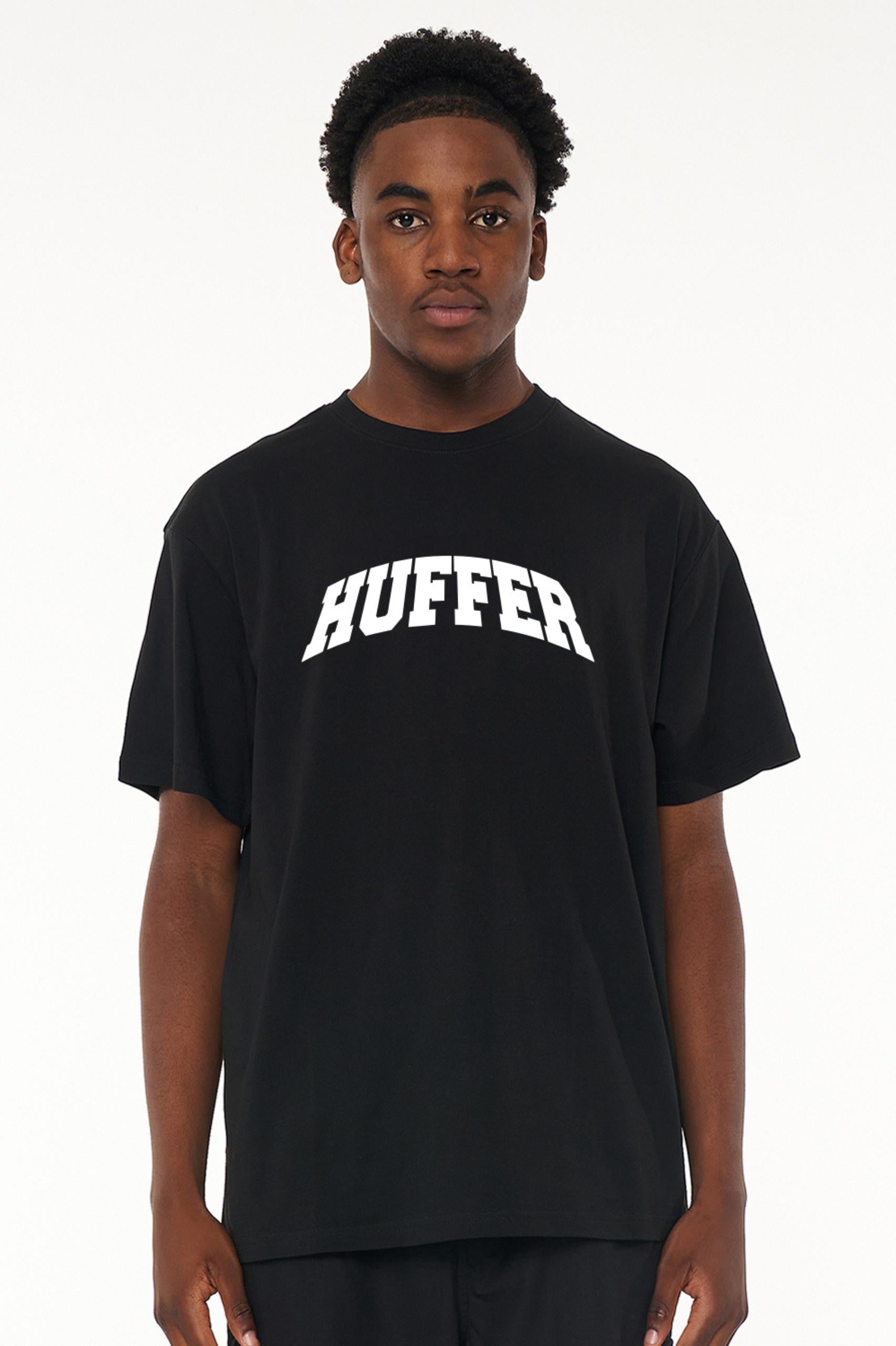Huffer Mens Sup Tee/Trinity in Black – SoStellar