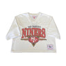 Mitchell & Ness Off Field TB Crop Tee 49ers