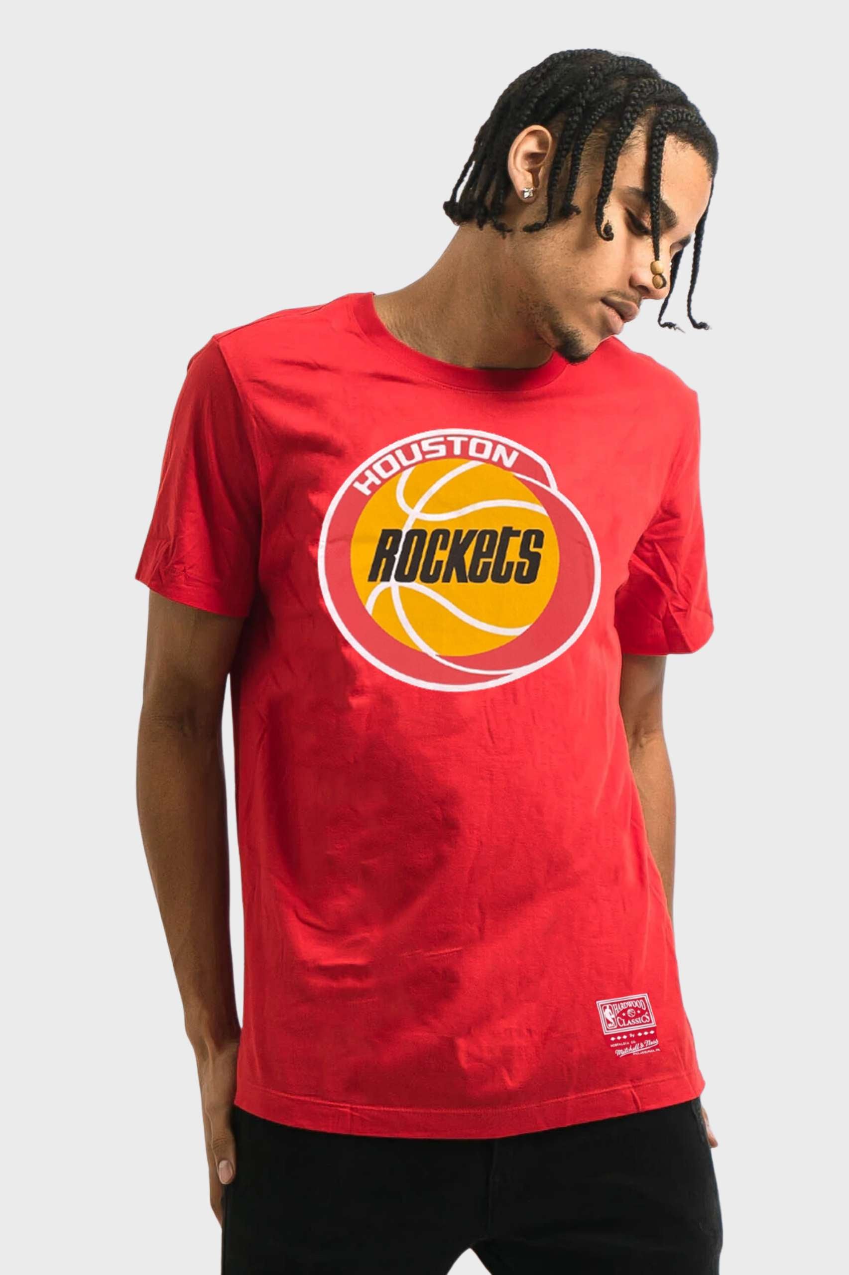 Mitchell & Ness Rockets Team Colour Logo Tee Unisex