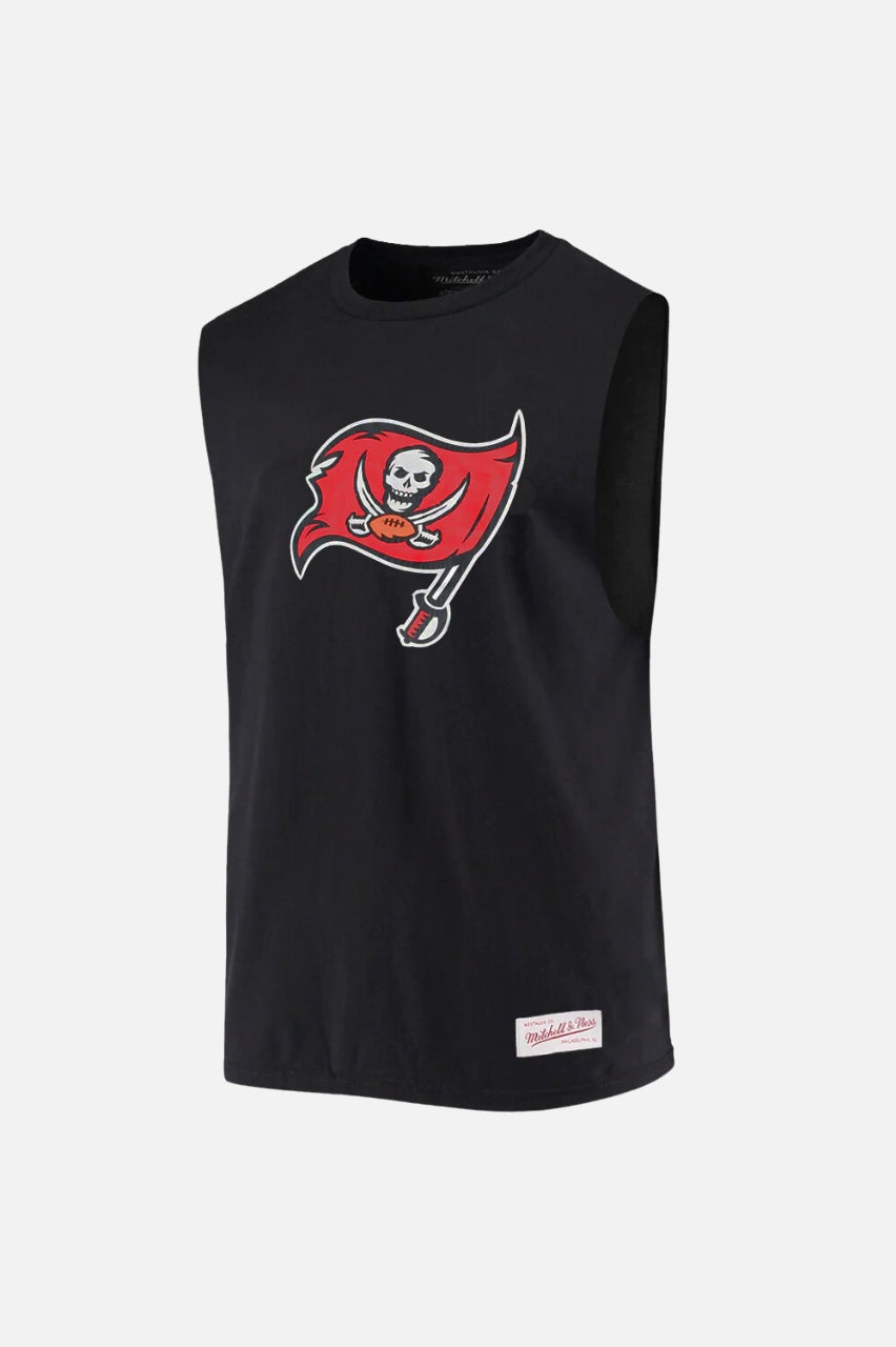 Mitchell & Ness Tampa Bay Buccaneers Retro Logo Muscle Tee