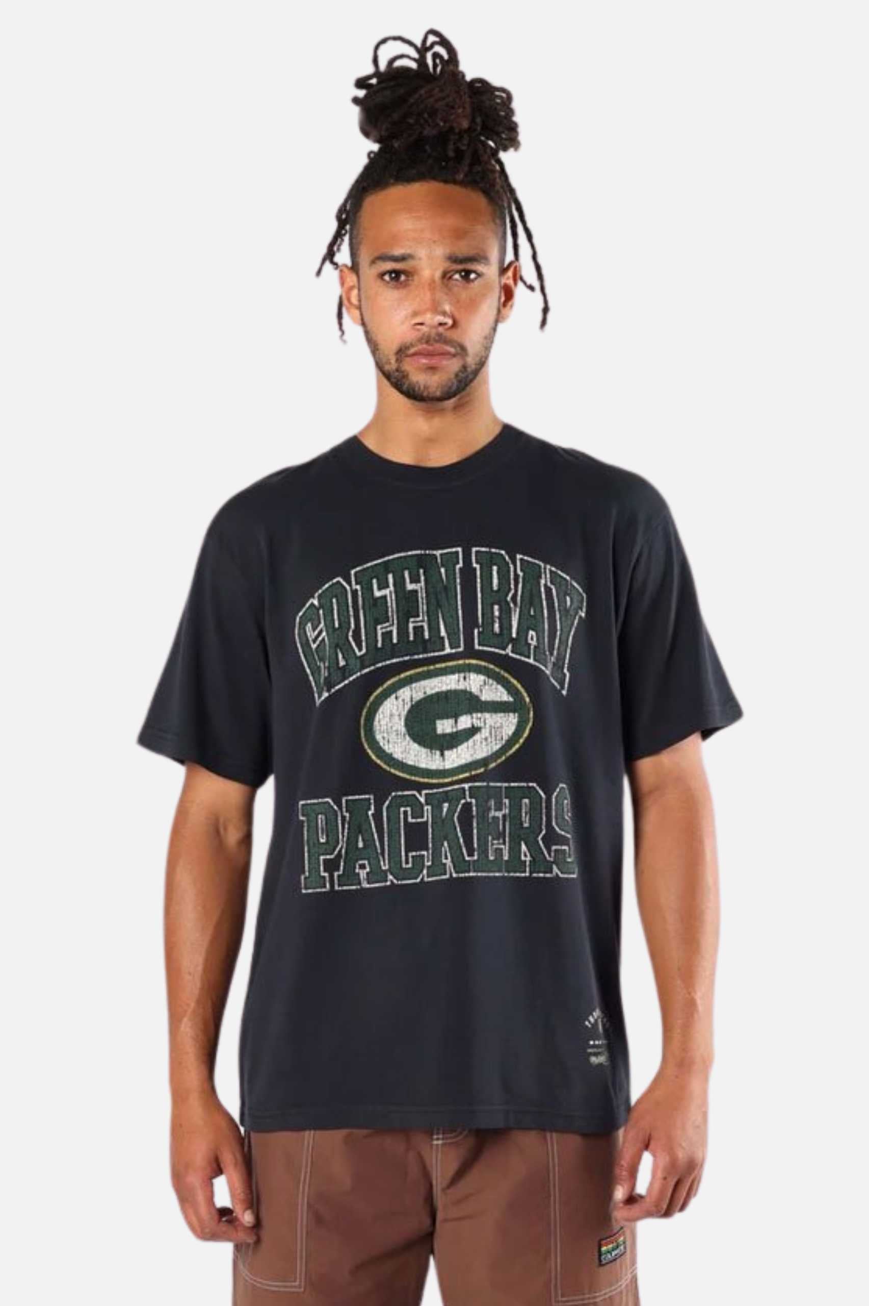 Mitchell & Ness Green Bay Packers Vintage Ivy Arch Tee Unisex