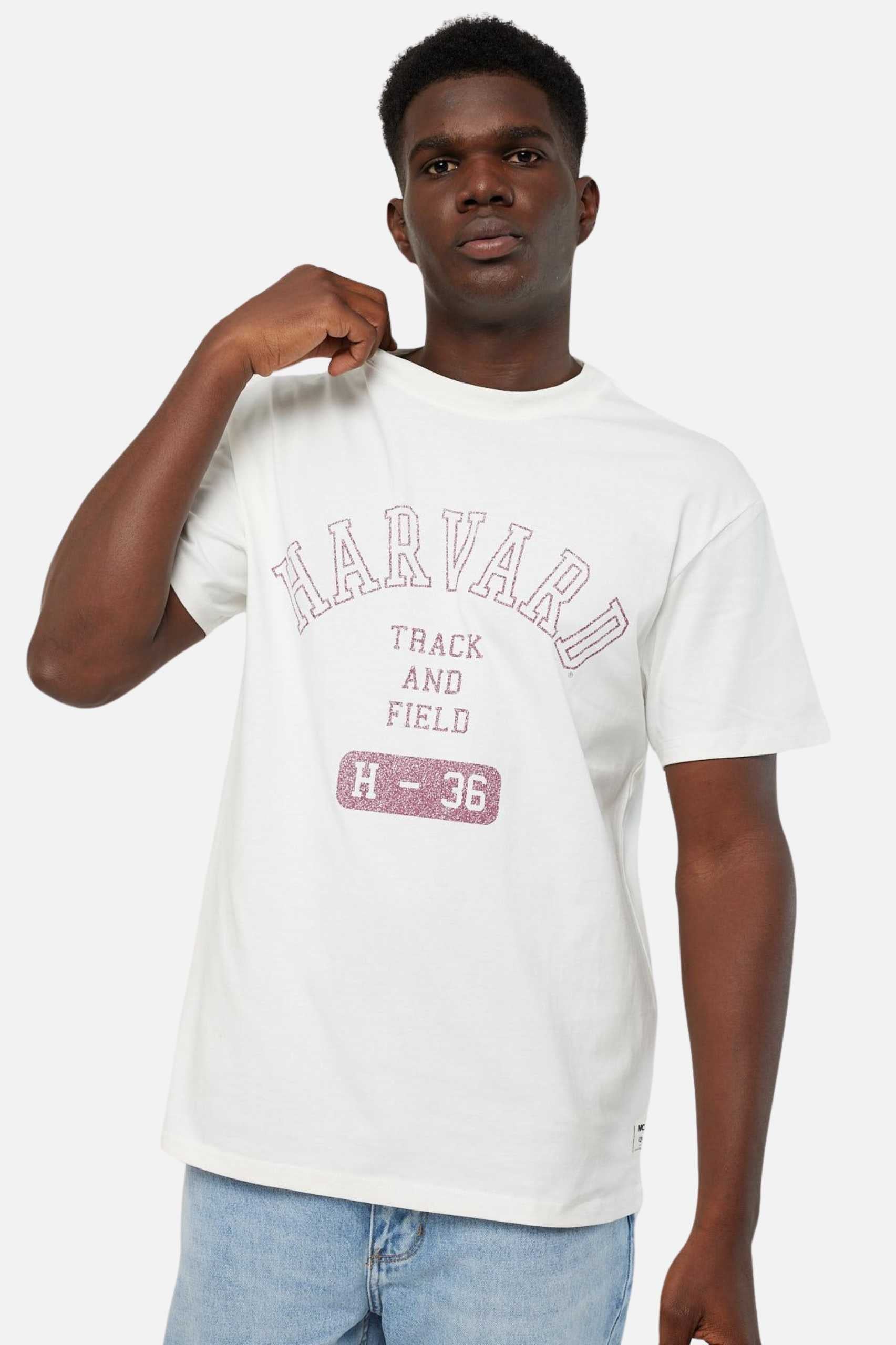 NCAA Harvard Track Logo Tee Unisex