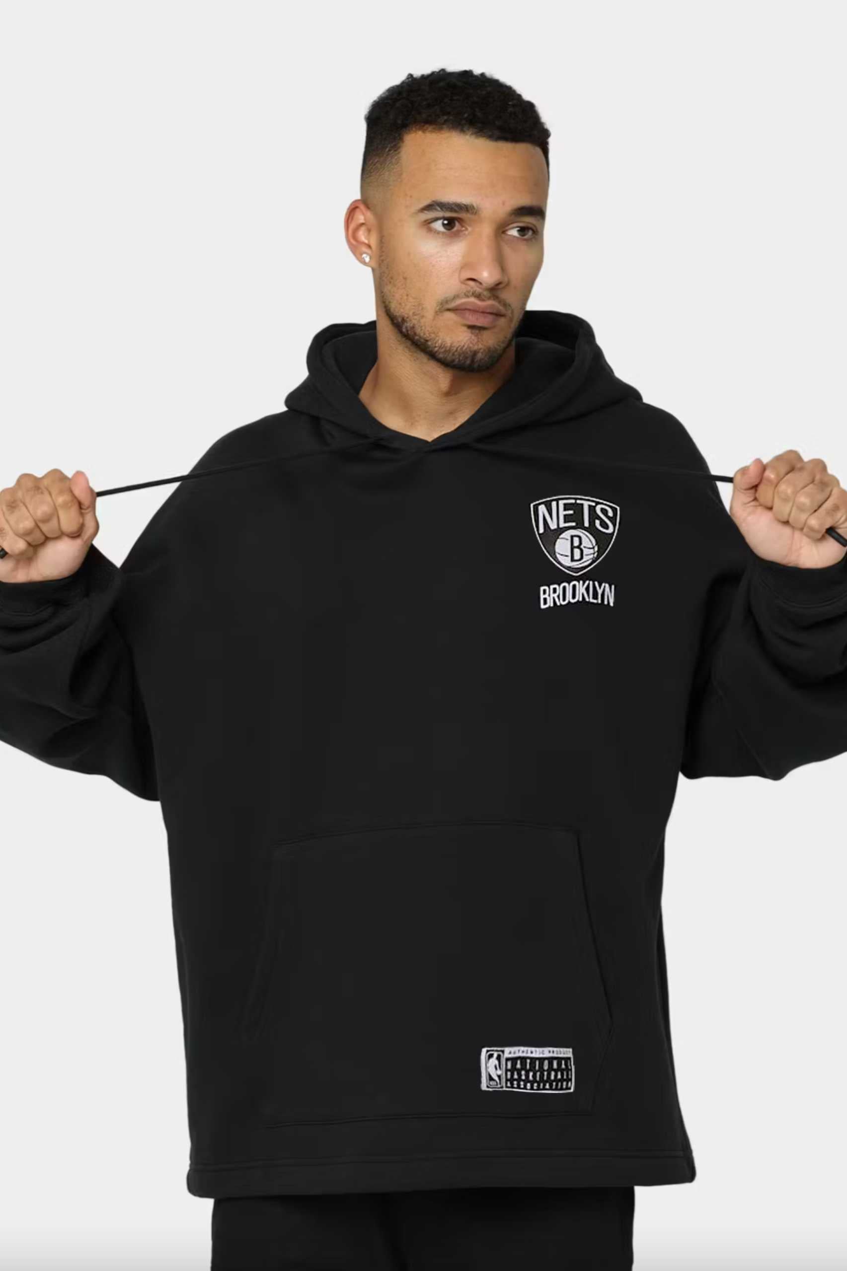 Outerstuff NBA Brooklyn Nets Essential Logo Hood Unisex