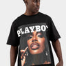 Playboy Bunny O Covers Unisex Tee in Black