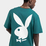 Playboy Bunny Stack Unisex Tee in Green