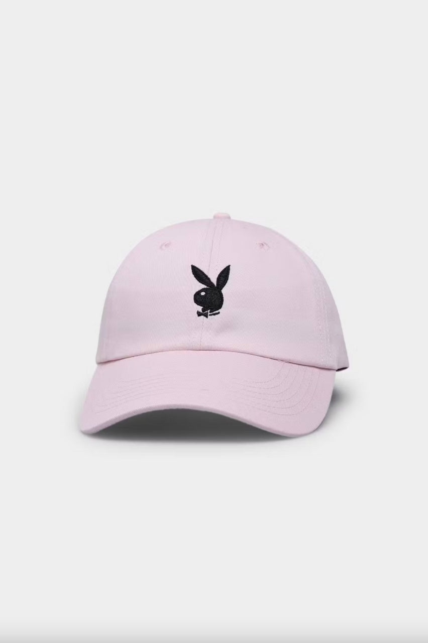 Playboy Curved Peak Soft Cap - Pink