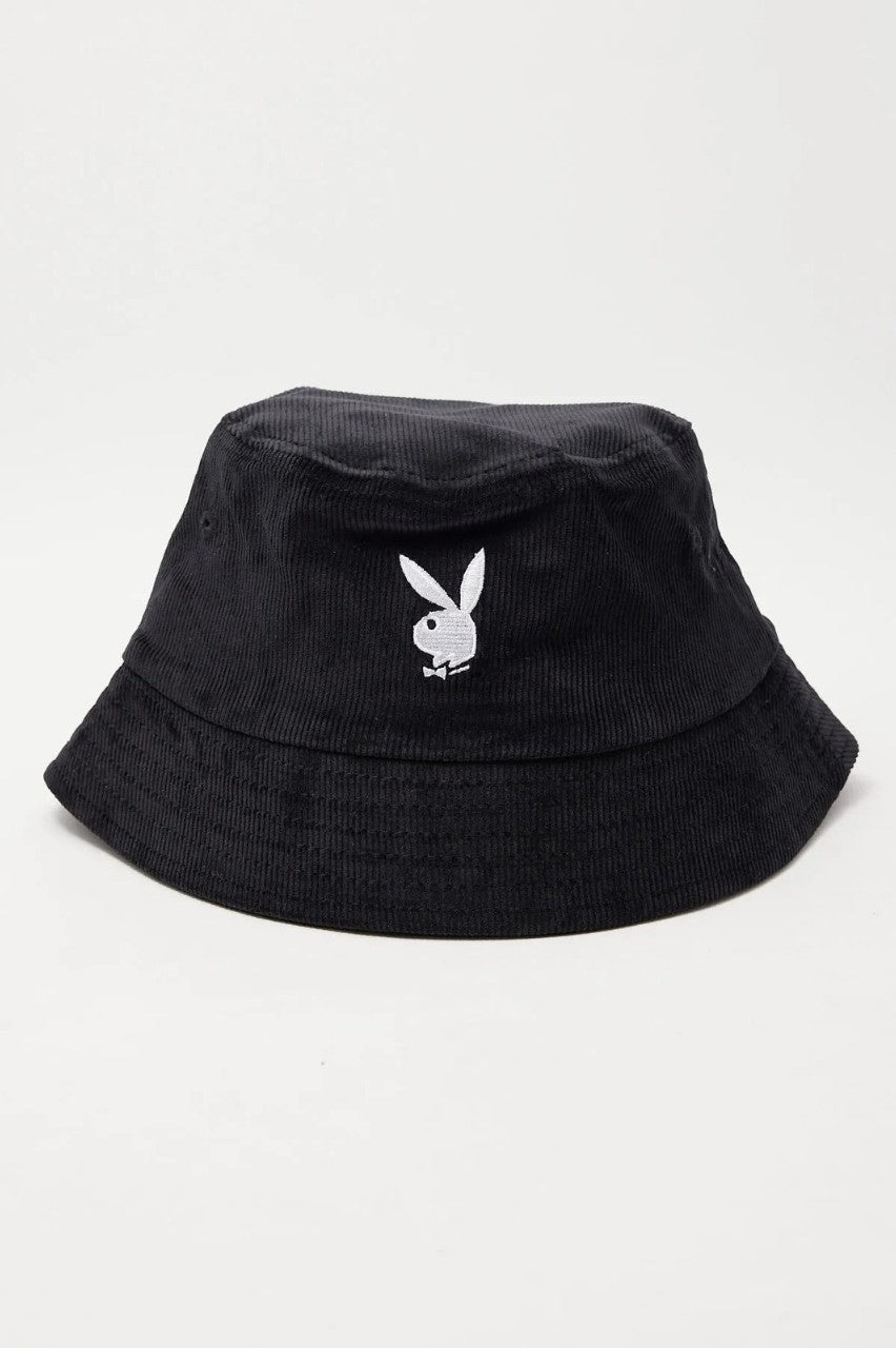 Playboy Lil Bunny Cord Bucket Black Unisex