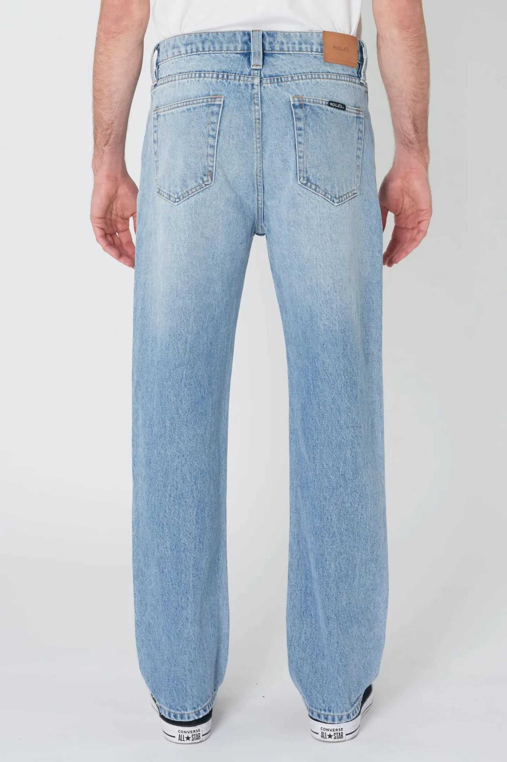 Rolla's Mens Ezy OG Jeans in Blue – SoStellar - Main Image