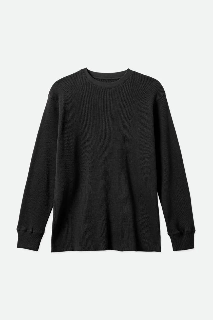 Brixton Reserve Thermal L/S Tee in Black