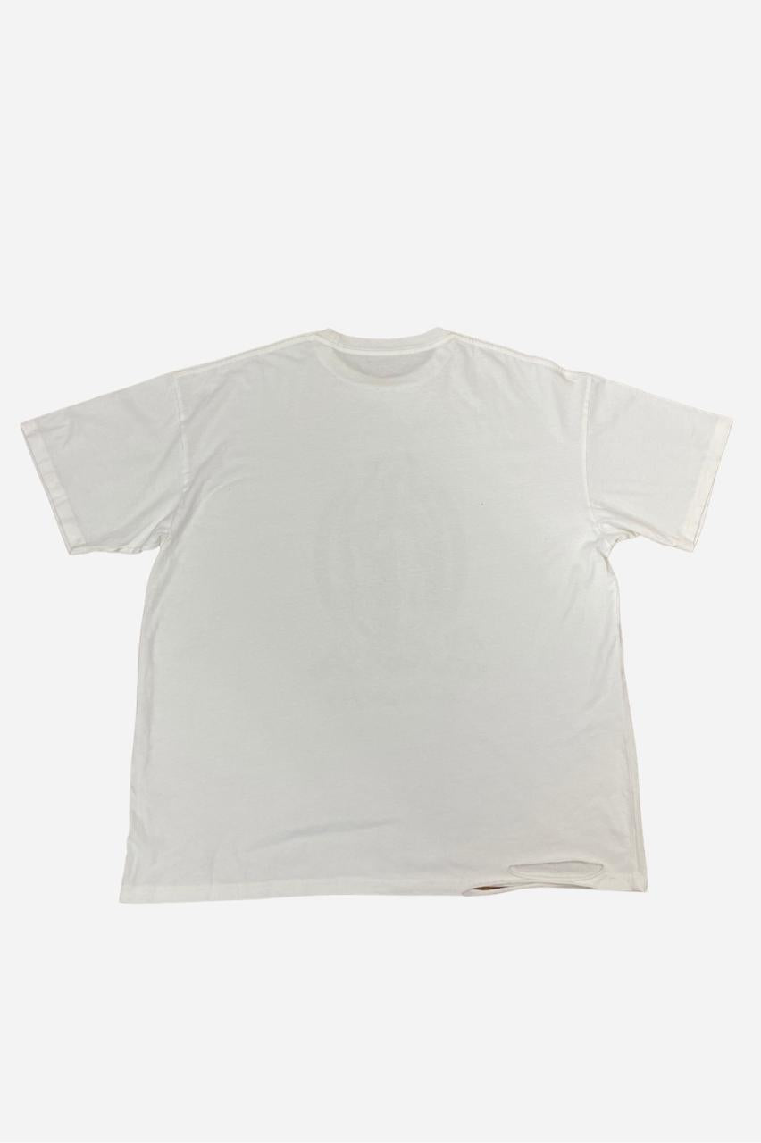 The People Vs Womens Distressed Tee - White